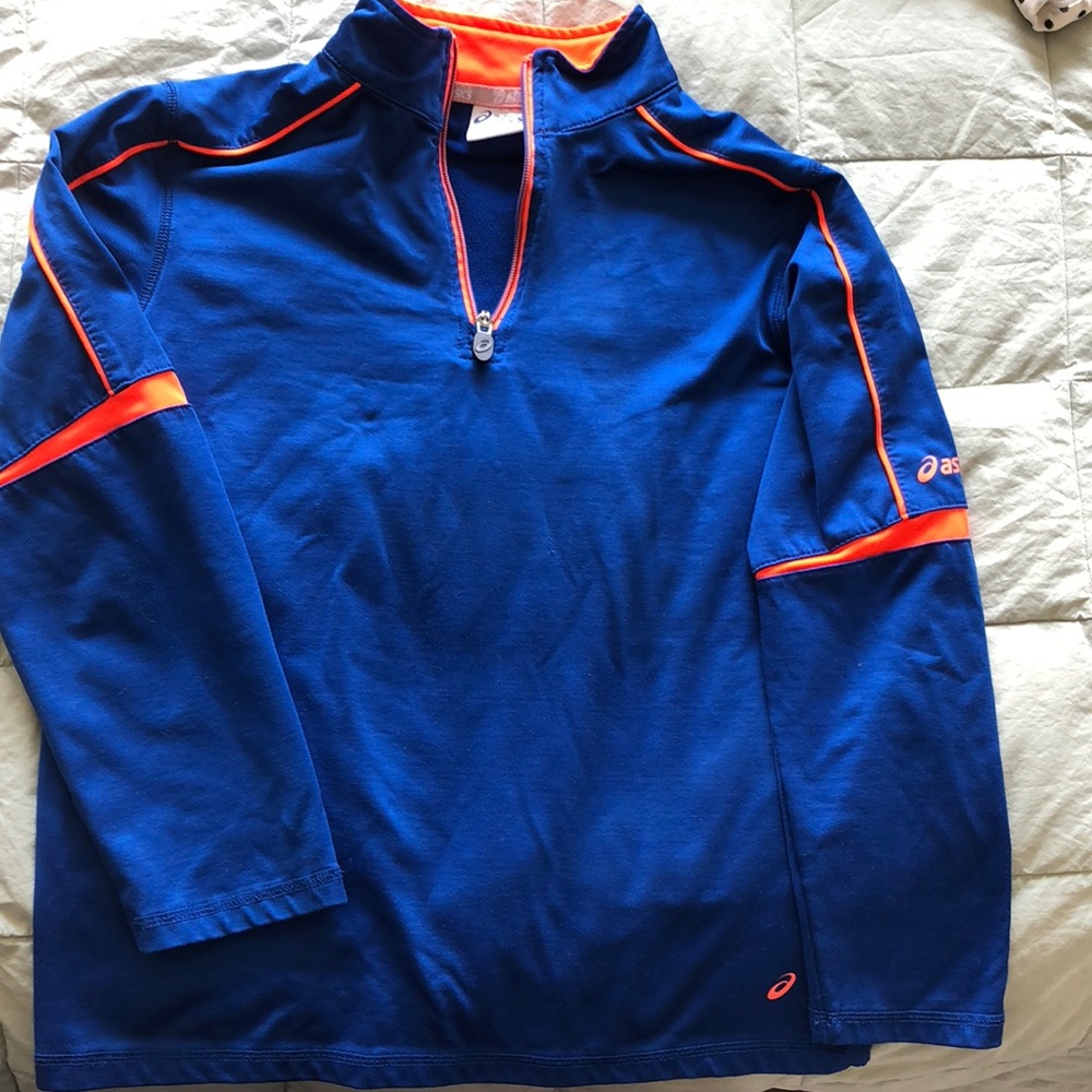 Asics pullover, boys sz 10/12y
